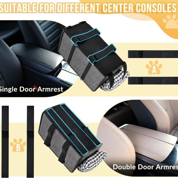 Console Dog Car Seat - Picture 4 of 7